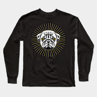 Holy Golden Pug Long Sleeve T-Shirt